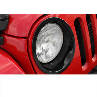 car front headlight lamp protect accessories kit for jeep wrangler jk 2007 2008 2009 2010 2011 2012 2013 2014 2015 2016 2017