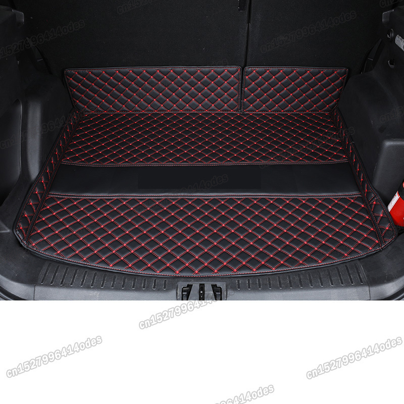 leather car trunk mat rear boot luggage cushion cargo liner carpet for ford escape kuga 2013 2014 2015 2016 2017 2018 2019 auto