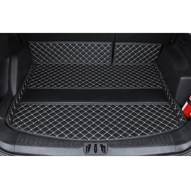 leather car trunk mat rear boot luggage cushion cargo liner carpet for ford escape kuga 2013 2014 2015 2016 2017 2018 2019 auto