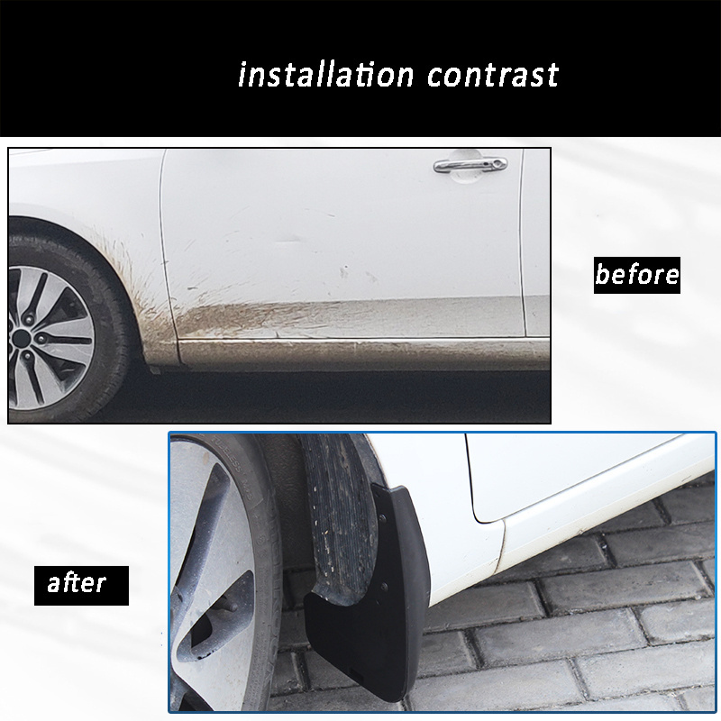 Car Mud Flaps Mudguard Board Protect Cover Mud fender Trims for Leap Motor C11 2021 2022 2023 2024 Accessories Auto Styling Kit