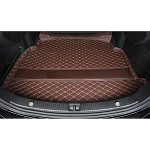 leather car trunk mat cargo liner rear boot luggage cushion for mercedes benz e class w214 e200 e300 2023 2024 2025 e260 auto