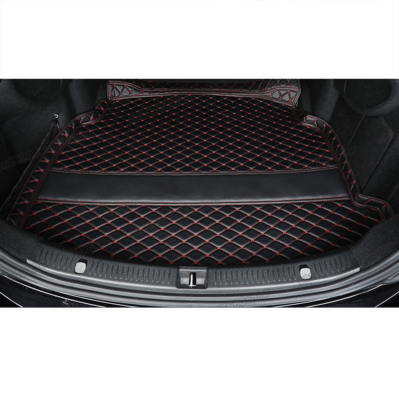 leather car trunk mat cargo liner rear boot luggage cushion for mercedes benz e class w214 e200 e300 2023 2024 2025 e260 auto