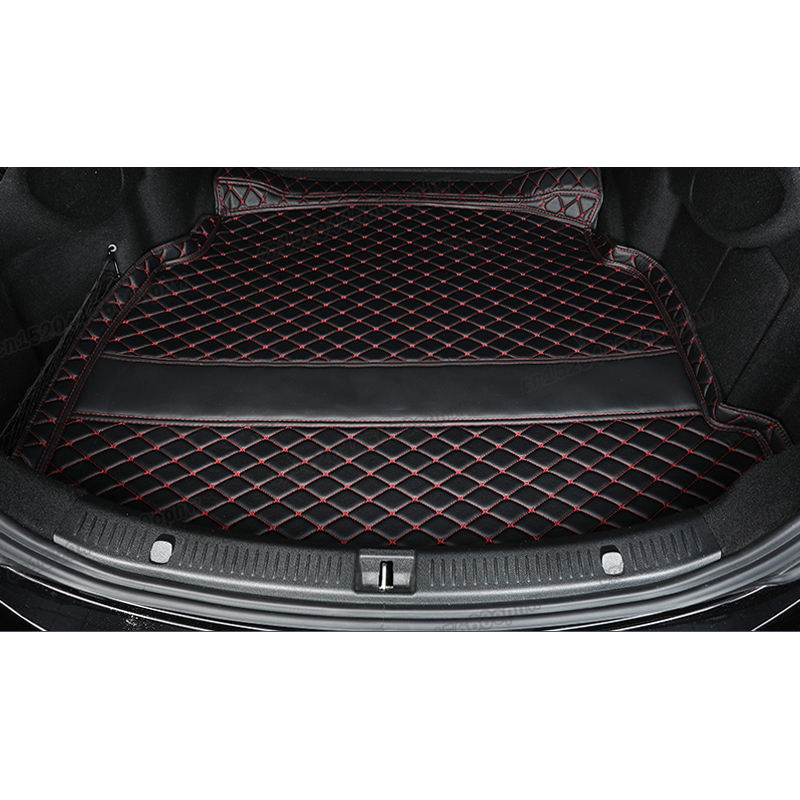 leather car trunk mat cargo liner rear boot luggage cushion for mercedes benz e class w214 e200 e300 2023 2024 2025 e260 auto