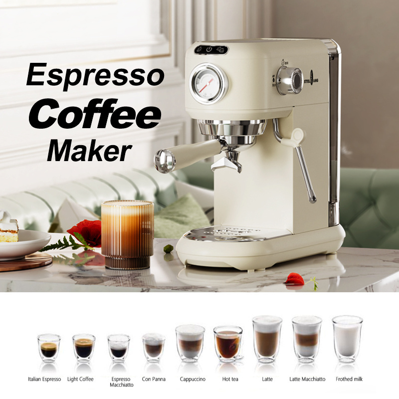 Cafeteira Espresso Home Machines professional italian electric Espresso Coffee Maker Machine