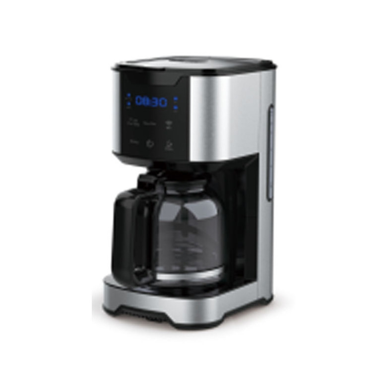 Tuya guangdong removable 12 cup programable commercial filter basket electric drip coffee machine makers.