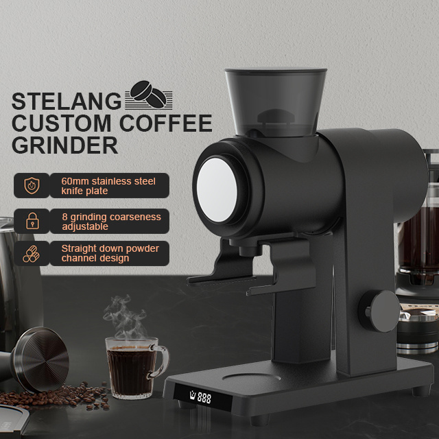 Best sellers professional high quality electric super silent ultra-grind flat burr coffee bean grinder