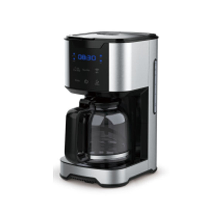 American Digital Espresso Smart Coffee Machine Wifi 12 Cup Drip Coffee Maker With Touch Screen