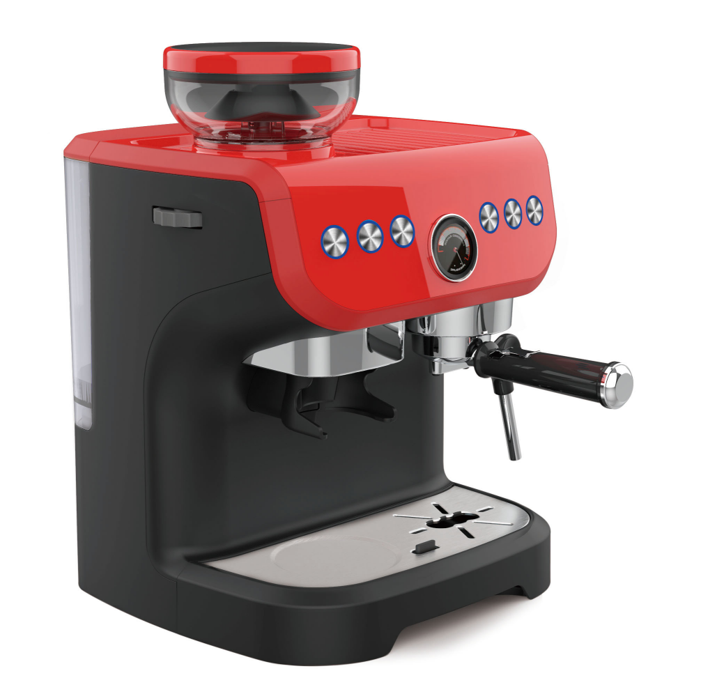 Profesional Home 3 In 1 15Bar Cafetera machine Commercial Automatic Espresso Coffee Maker with grinder