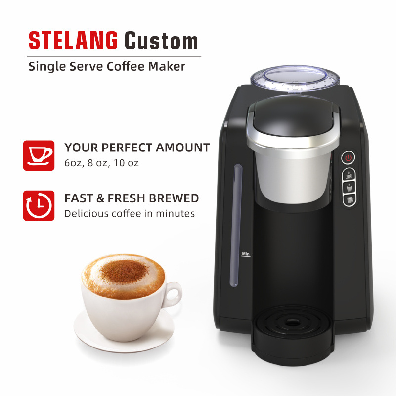 Wholesale modern single use electric personalized instant capsule 1 cup kcup coffee maker machine at home