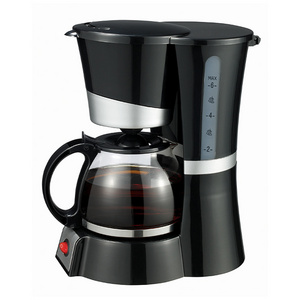 China Professional Filtre Cup Coffee Machines 5 Cup Auto Drip Coffee Maker With Warm Plate