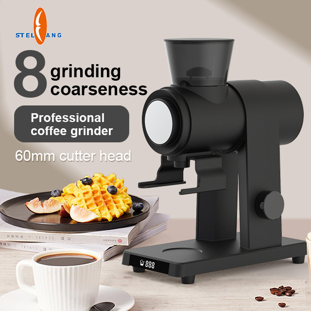 Best sellers professional high quality electric super silent ultra-grind flat burr coffee bean grinder