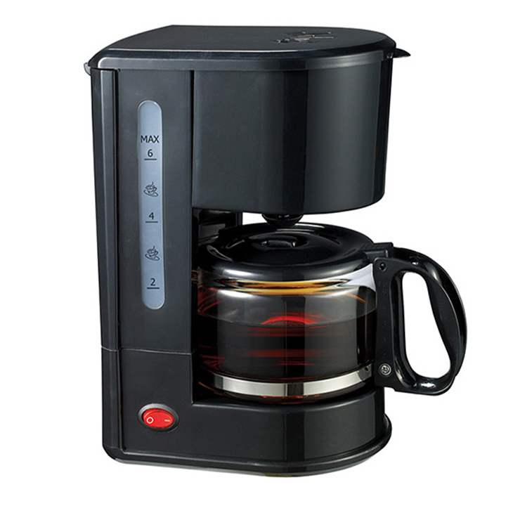 Office Home Kitchen Electric Appliances Black Low Watt Ground Filter Drip Coffee Makers Machines