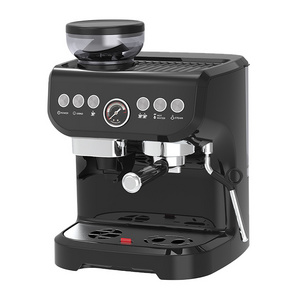 Semi Automatic Home 19Bar Other Coffee Makers Cafe Machines Espresso Commercial Coffee Machine Maker With Grinders Function