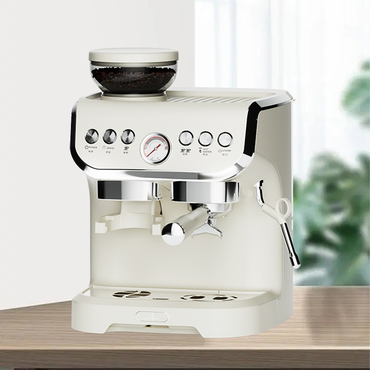 China Hotel Commercial Best Expresso Cafetera Coffee Maker Espresso 3 In 1 Coffee Machine Sepresso With Grinder