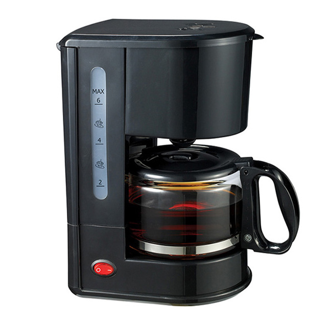 Office Home Kitchen Electric Appliances Black Low Watt Ground Filter Drip Coffee Makers Machines