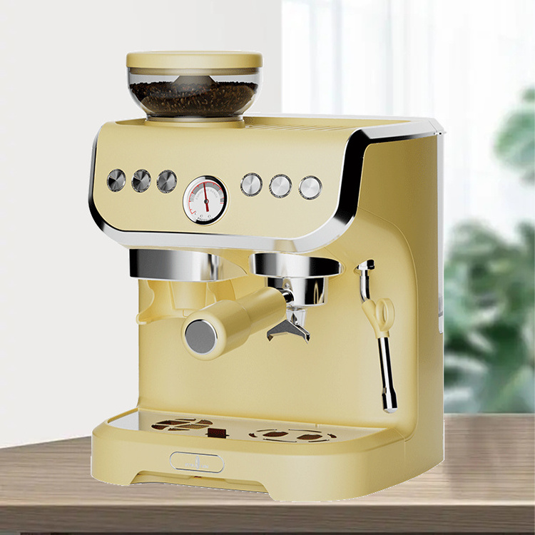 Home Semi Automatic Cafeteras Other Coffee Machines Commercial Espresso Coffee Machine Makers With Coffee Grinders