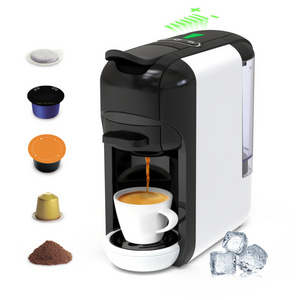 Italian home automatic dg pod expresso 19 bars bump multi capsule coffee maker machine