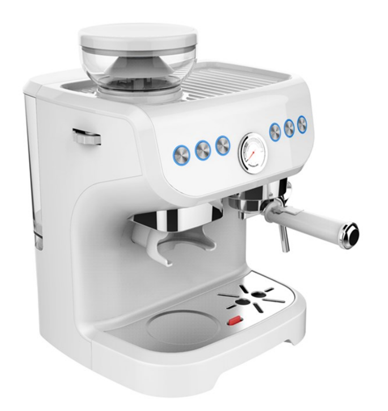 Semi Automatic Home 19Bar Other Coffee Makers Cafe Machines Espresso Commercial Coffee Machine Maker With Grinders Function