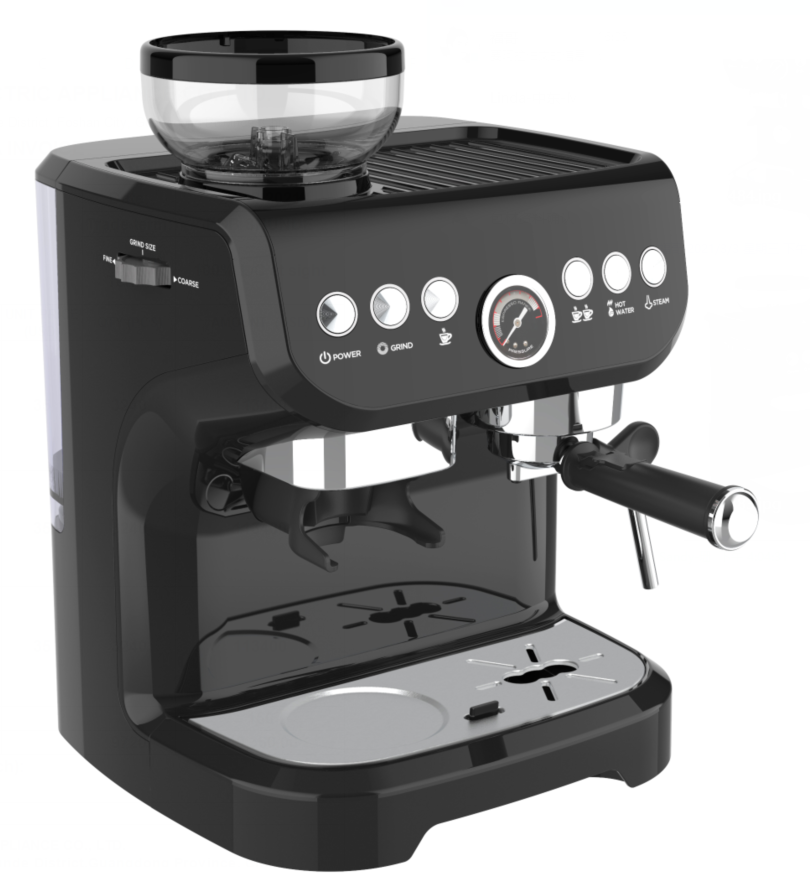 Profesional Home 3 In 1 15Bar Cafetera machine Commercial Automatic Espresso Coffee Maker with grinder