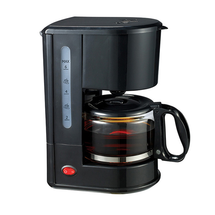 Office Home Kitchen Electric Appliances Black Low Watt Ground Filter Drip Coffee Makers Machines