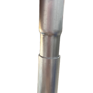 Tent Pole Aluminum Alloy tube with Curved end Swage End 6005 7075 6061 t6  Custom Aluminum Pipe 6063