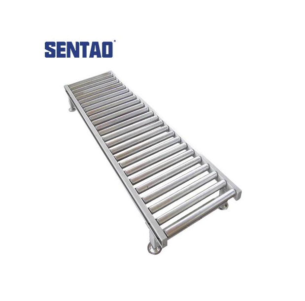 SENTAO Gravity roller conveyor in galvanized steel