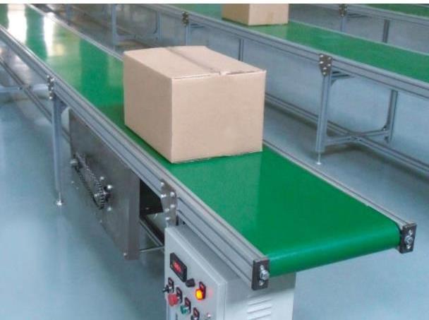 SENTAO China manufacture stainless steel conveyor Green PVC Belt Conveyor System Stainless Steel Belt Conveyor