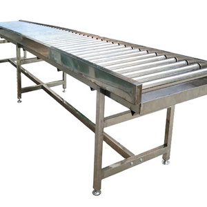 SENTAO Flexible Power Steel Roller Conveyor Gravity Roller Conveyor Stainless Steel Gravity Conveyor