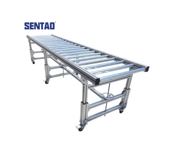 SENTAO Gravity roller conveyor in galvanized steel