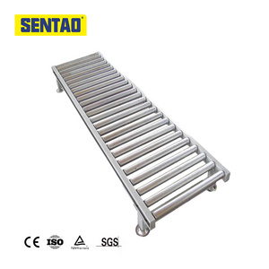 600mm width High Quality Electric Motorized Pallet System Automatic Gravity Roller Conveyor