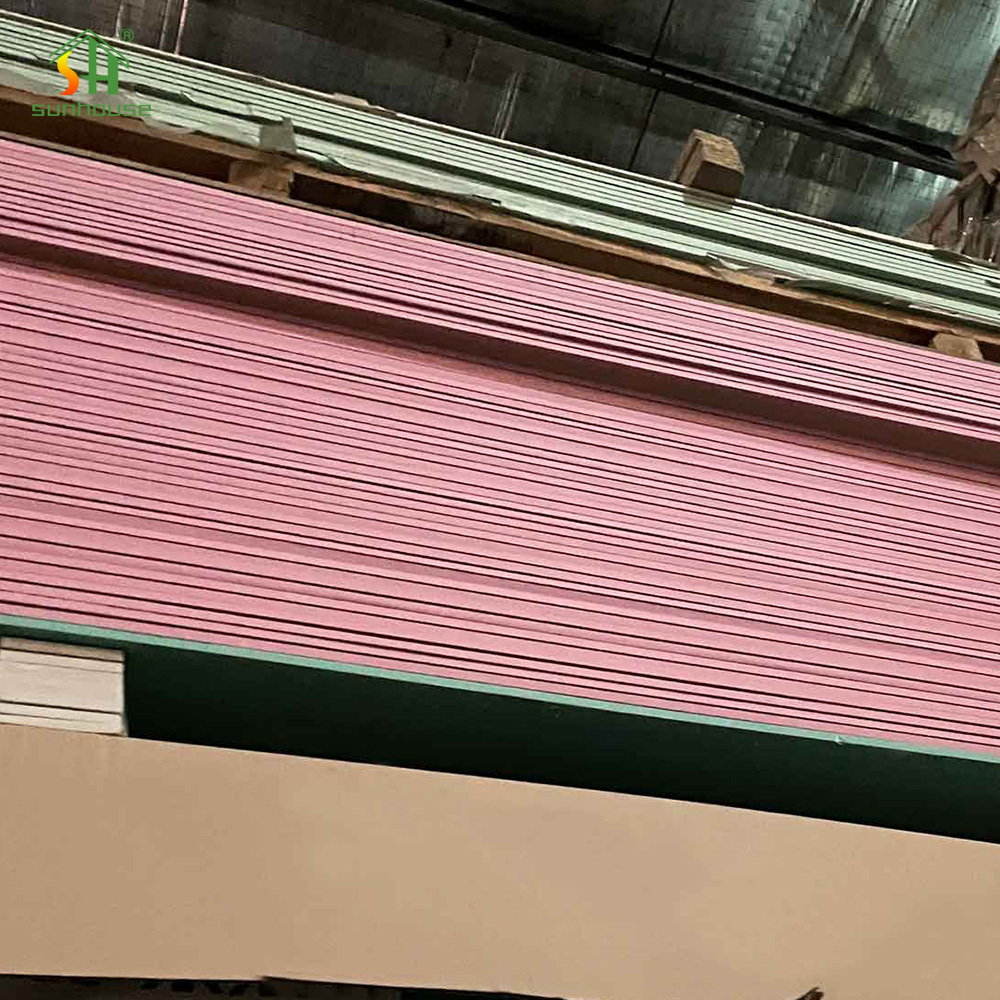 Hot Sell Pink Fireproof Gypsum Drywall