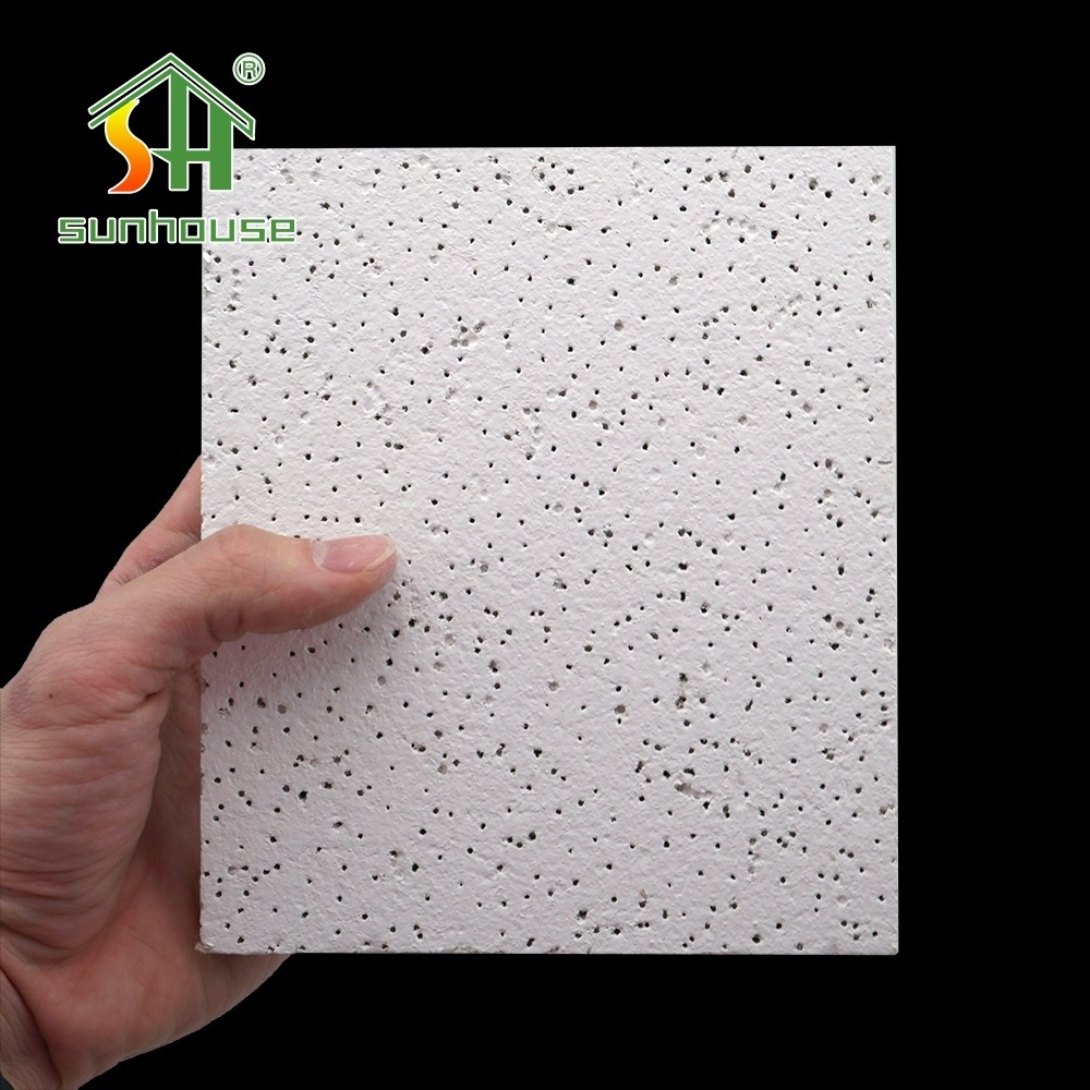 New Product 2X4 Mineral Fiber Acoustic Perforated Ceiling Tiles Cheap Price