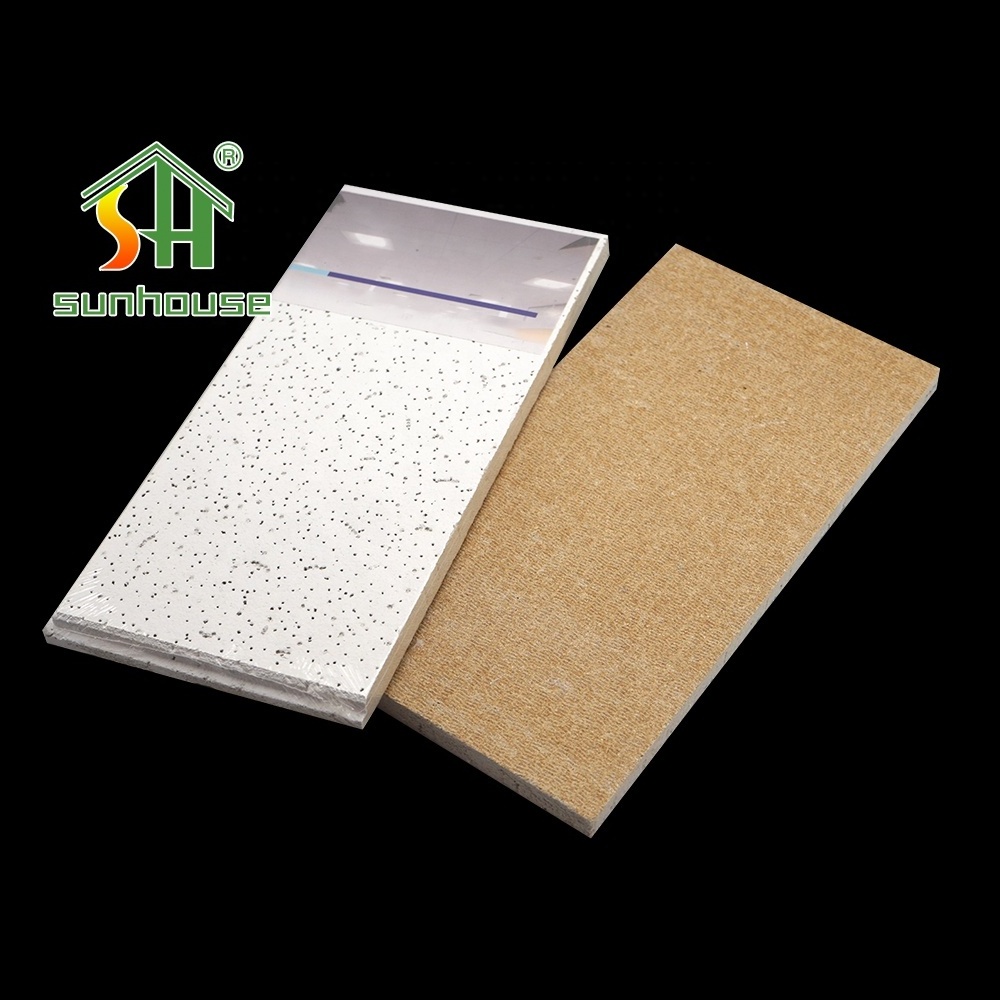 New Product 2X4 Mineral Fiber Acoustic Perforated Ceiling Tiles Cheap Price