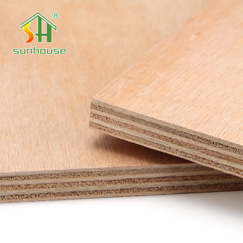 4x8 Plywood Marine Sheet Supplier Eucalyptus 5/7/9-Ply Boards Structural Plywoods Construction Plywood Use For Hotel Building