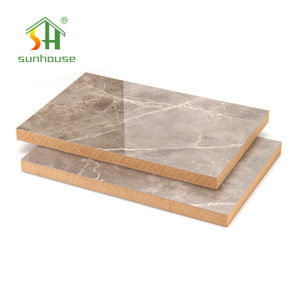 Wood Fiber PET MDF Board Material First-Class Grade Melamine Laminated MDF Board 1220*2440mm PET/Acrylic MDF Board