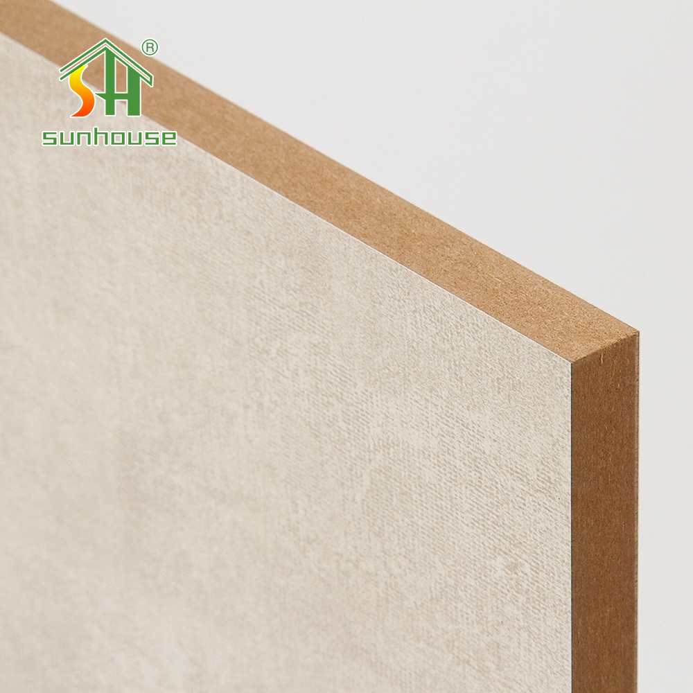 Wood Fiber PET MDF Board Material First-Class Grade Melamine Laminated MDF Board 1220*2440mm PET/Acrylic MDF Board