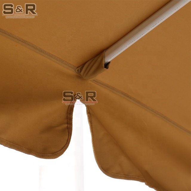 Wholesale 180G polyester Garden Patio Outdoor umbrella prices double-sides cheap umbrellas for the rain