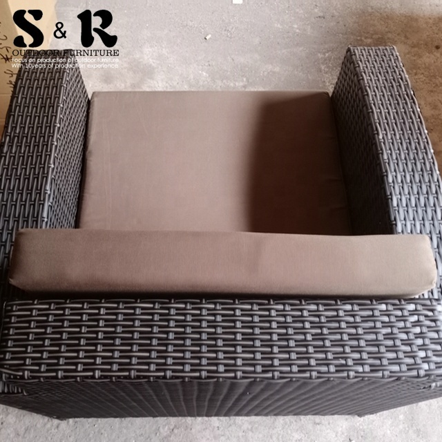 S&R 2024 Wholesale Luxury outdoor furniture rattan sofa Lounge cheap rattan furniture Sofa Set