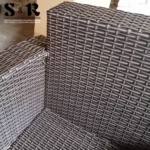 S&R 2024 Wholesale Luxury outdoor furniture rattan sofa Lounge cheap rattan furniture Sofa Set