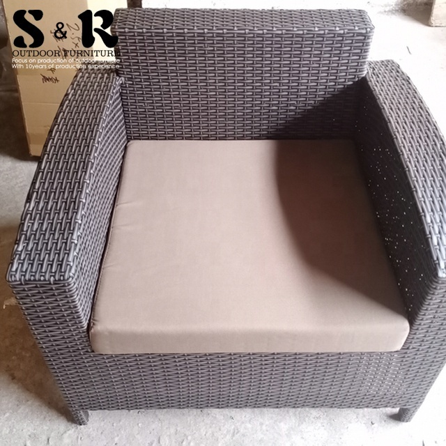 S&R 2024 Wholesale Luxury outdoor furniture rattan sofa Lounge cheap rattan furniture Sofa Set