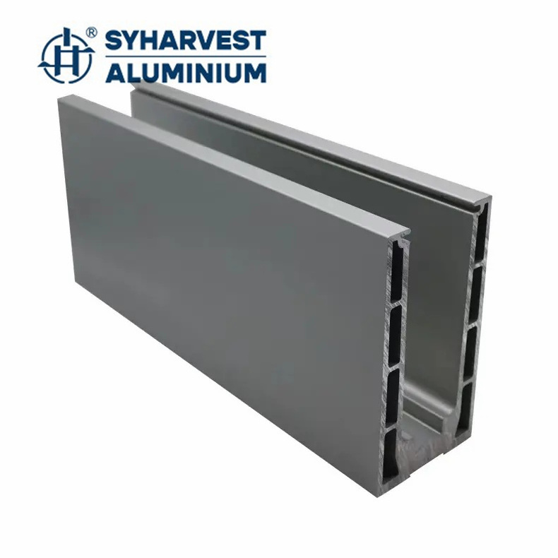 Factory Direct U channel aluminium rail ,6063 U-shape Aluminum Channel , aluminium alloy for channel rail price per kg