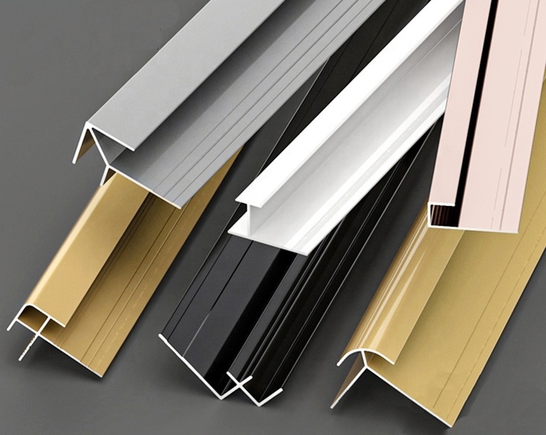 L Angle House Decorative Moden Waterproof Corners Trim Aluminum Materials Trim Strips Aluminum edge