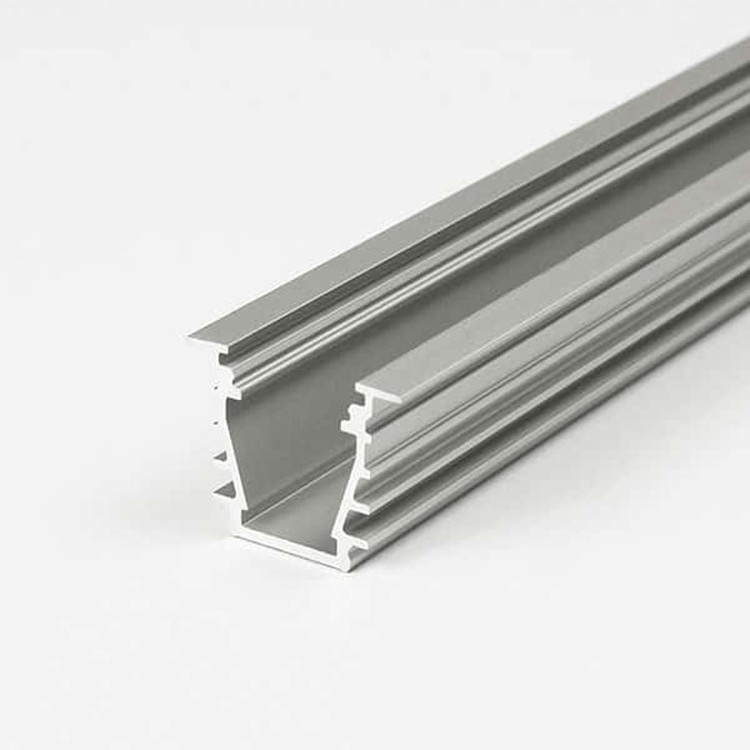 Extrusion 23 Years Recessed Led Light Profile Aluminium Square Tubing With Channel