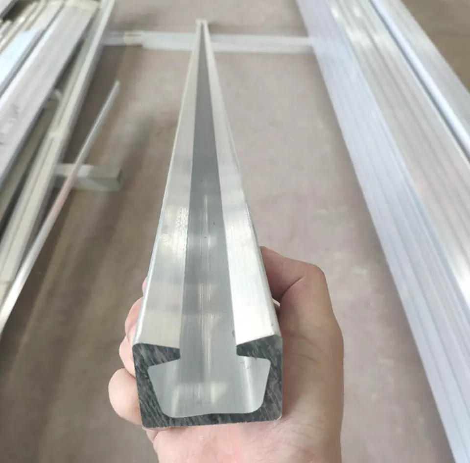 Factory Direct U channel aluminium rail ,6063 U-shape Aluminum Channel , aluminium alloy for channel rail price per kg