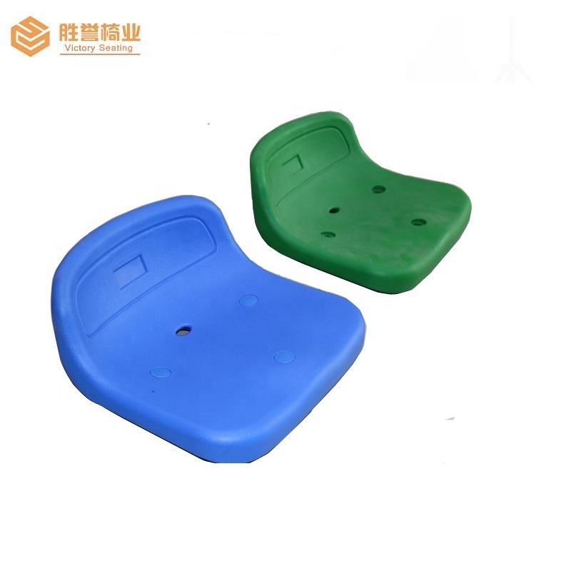 Premium Plastic HDPE Indoor Outdoor Seats Grandstand Bleacher and Stadium Chair for Football Arena and Gym