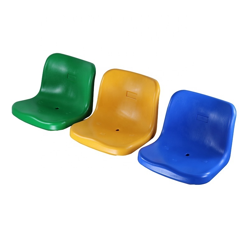 Brand new and premium HDPE stadium chairs plastic stadium bleacher seat for sports arena gym and football centers