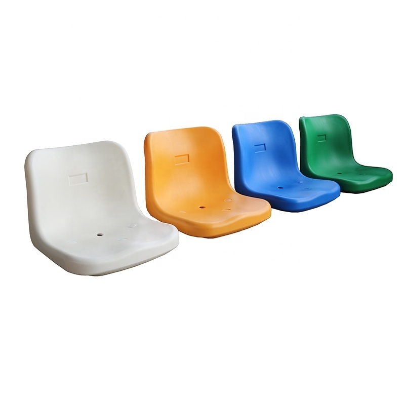 Brand new and premium HDPE stadium chairs plastic stadium bleacher seat for sports arena gym and football centers