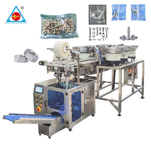 Full automatic Furniture Accessories screw nails nuts counting packing machine hardware fittings bolt packing machine