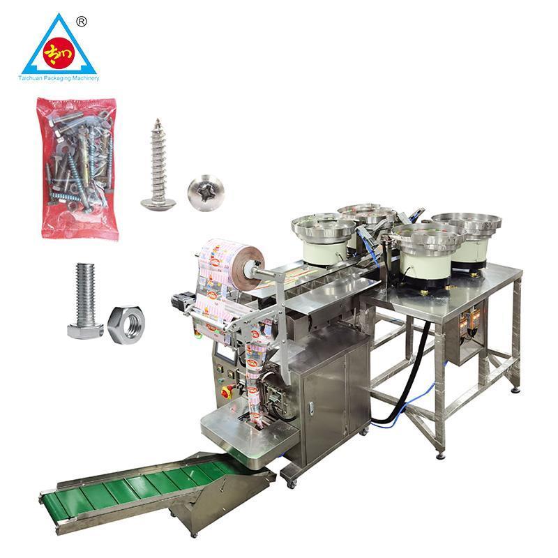 Automatic Furniture Accessories Part Screw sorting Hardware Kits Counting Packaging Packing Machine with Vibrating Feeder