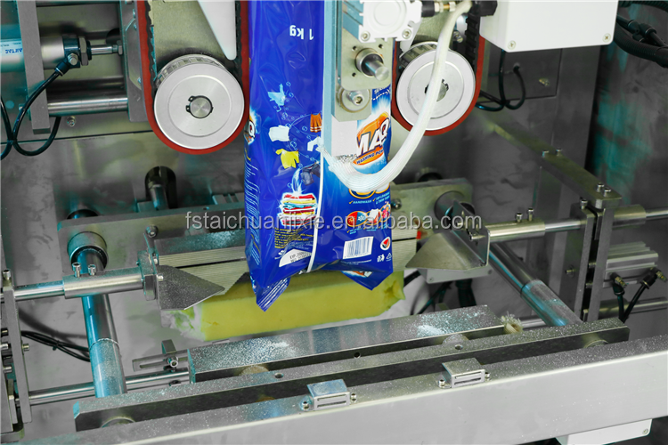 powder filling sealing washing and capping machine detergent laundry pod form fill make machine price